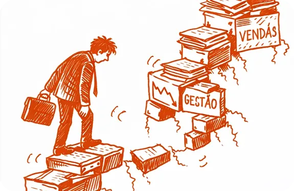 Dificuldade em Escalar